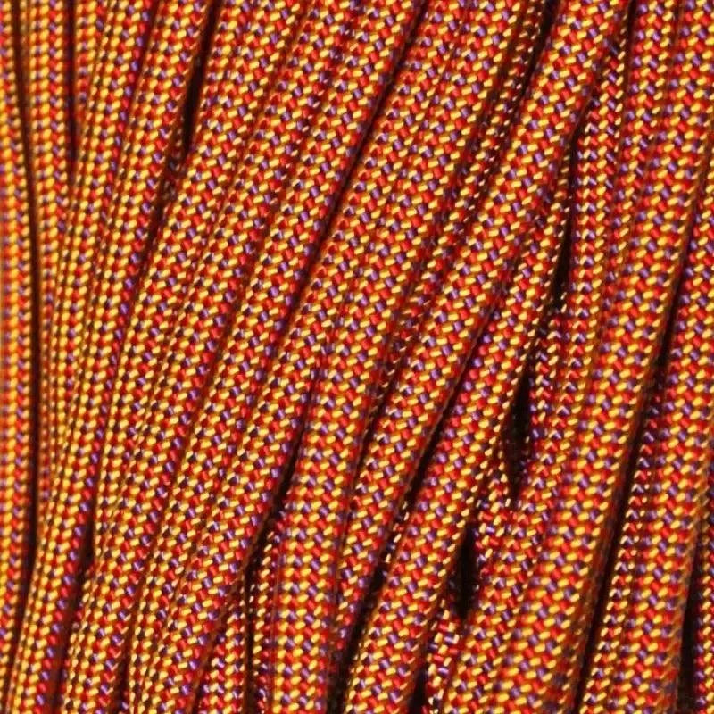 4 mm (5/32”) 550 Paracord Mojave Made in the USA Nylon/Nylon (100 ft) El Wood Braiding Co