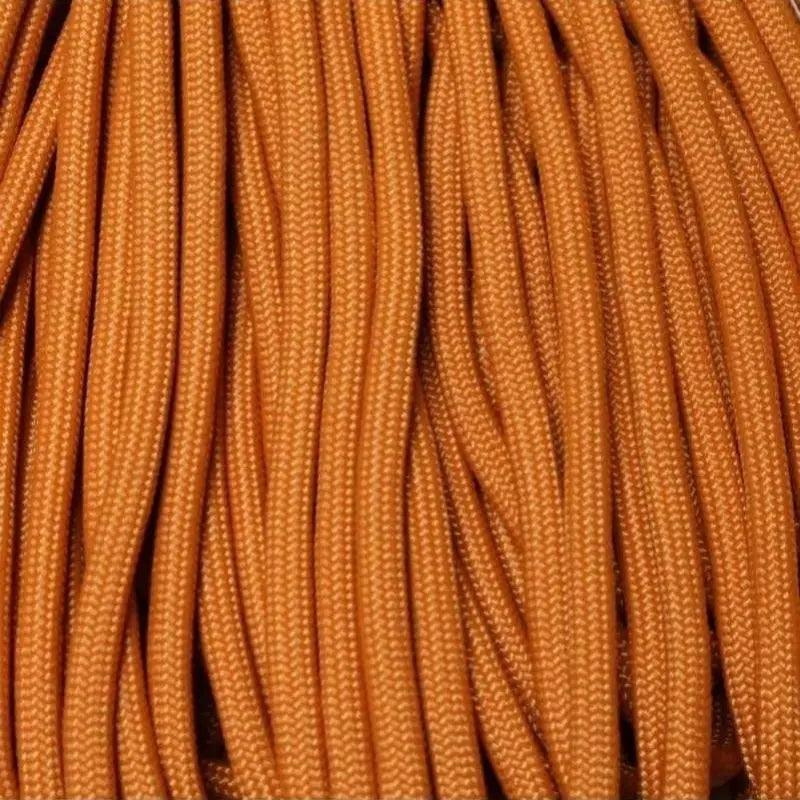 4 mm (5/32”) 550 Paracord Mustard Made in the USA Nylon/Nylon El Wood Braiding Co