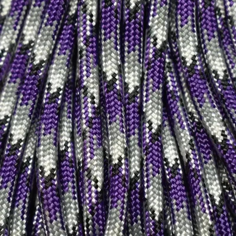 4 mm (5/32”) 550 Paracord Plasma Purple Made in the USA Polyester/Nylon Atwood Rope MFG