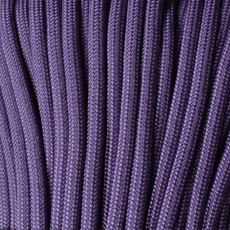 4 mm (5/32”) 550 Paracord Plum Made in the USA Polyester/Nylon (100 ft) Atwood Rope MFG