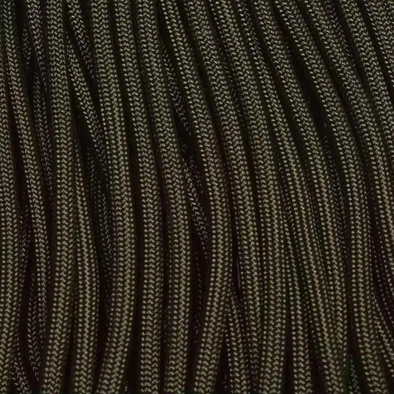 4 mm (5/32”) 550 Paracord Ranger Green Made in the USA Nylon/Nylon El Wood Braiding Co