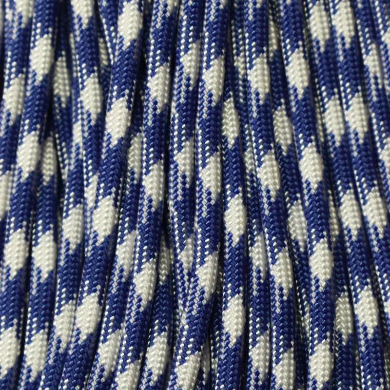 4 mm (5/32”) 550 Paracord Royal Mountain Made in the USA Nylon/Nylon (100 ft) El Wood Braiding Co