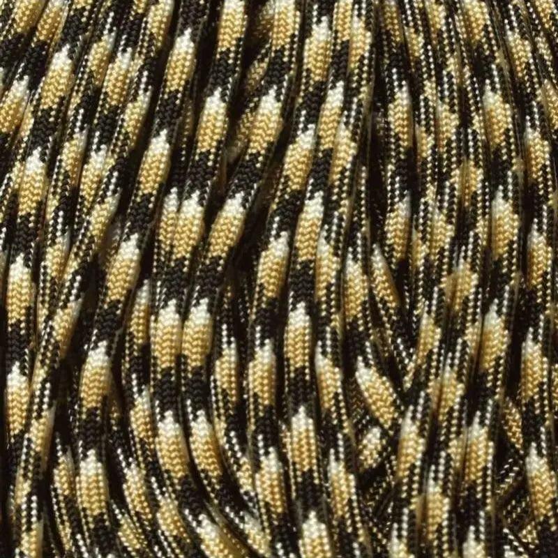 4 mm (5/32”) 550 Paracord Saints Made in the USA Nylon/Nylon (100 ft) El Wood Braiding Co