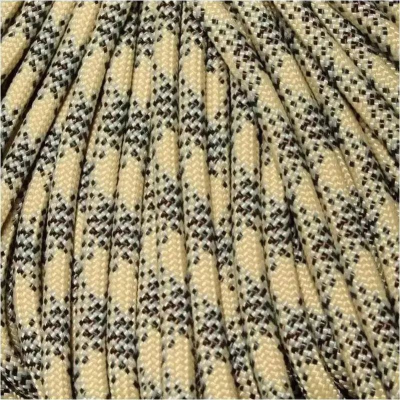 4 mm (5/32”) 550 Paracord Sand Storm Made in the USA Polyester/Nylon (100 ft) Atwood Rope MFG