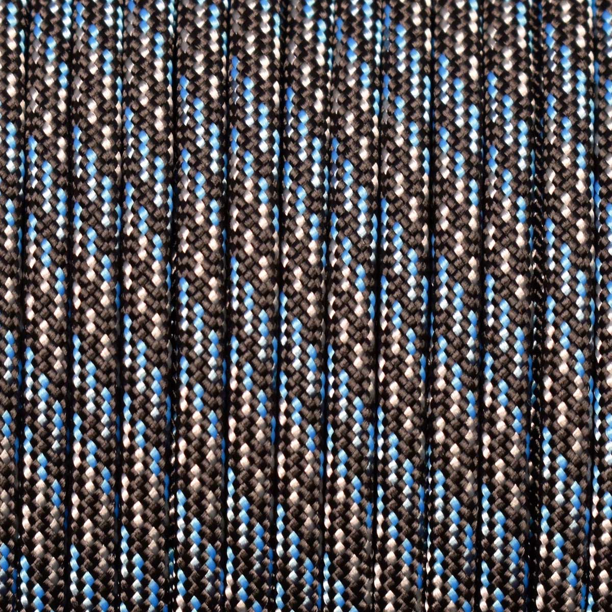 *550 Paracord Silver Night Made in the USA Nylon/Nylon (1000 FT.) - Paracord Galaxy