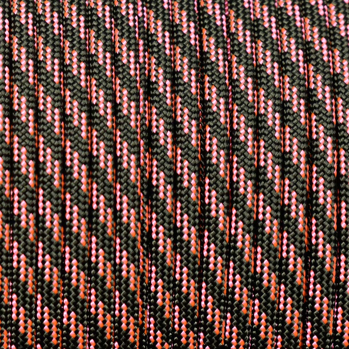 *550 Paracord Sizzle Made in the USA Nylon/Nylon (1000 FT.) - Paracord Galaxy