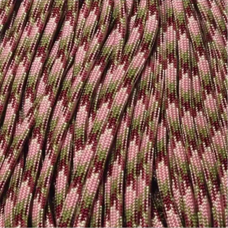 4 mm (5/32”) 550 Paracord Special Dreams Made in the USA Nylon/Nylon (100 ft) El Wood Braiding Co
