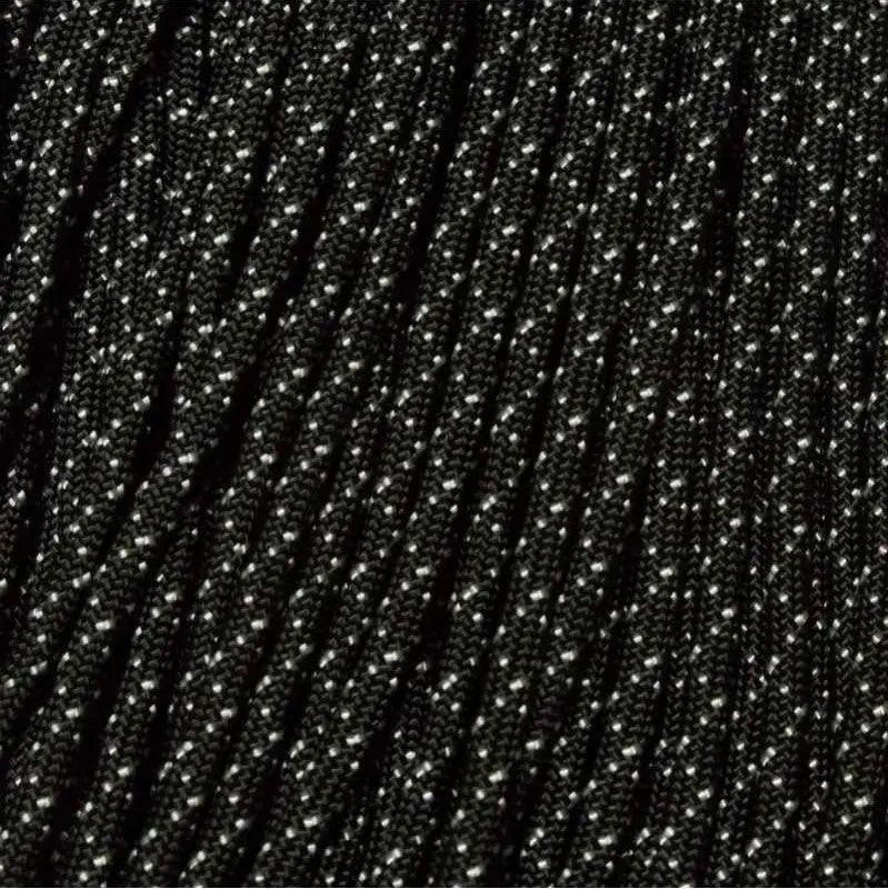 4 mm (5/32”) 550 Paracord Starry Night Made in the USA Nylon/Nylon El Wood Braiding Co