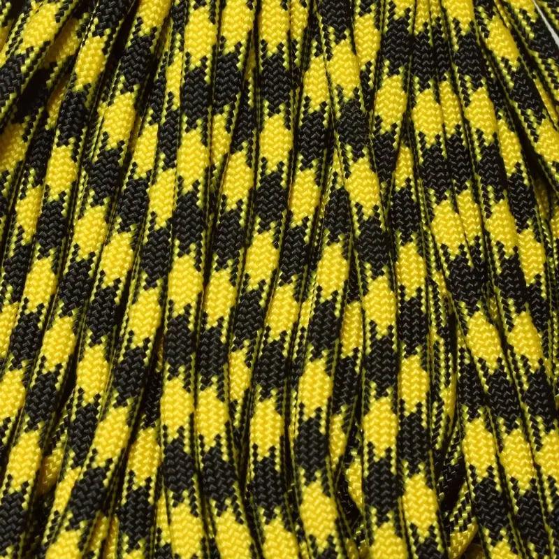 4 mm (5/32”) 550 Paracord Stryper Made in the USA Nylon/Nylon (100 ft) El Wood Braiding Co