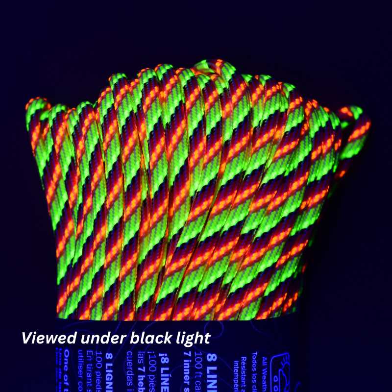 4 mm (5/32”) 550 Paracord Sunset Made in the USA Polyester/Nylon Atwood Rope MFG
