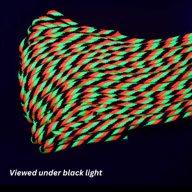 4 mm (5/32”) 550 Paracord Sweet Tart Made in the USA Nylon/Nylon (100 ft) El Wood Braiding Co