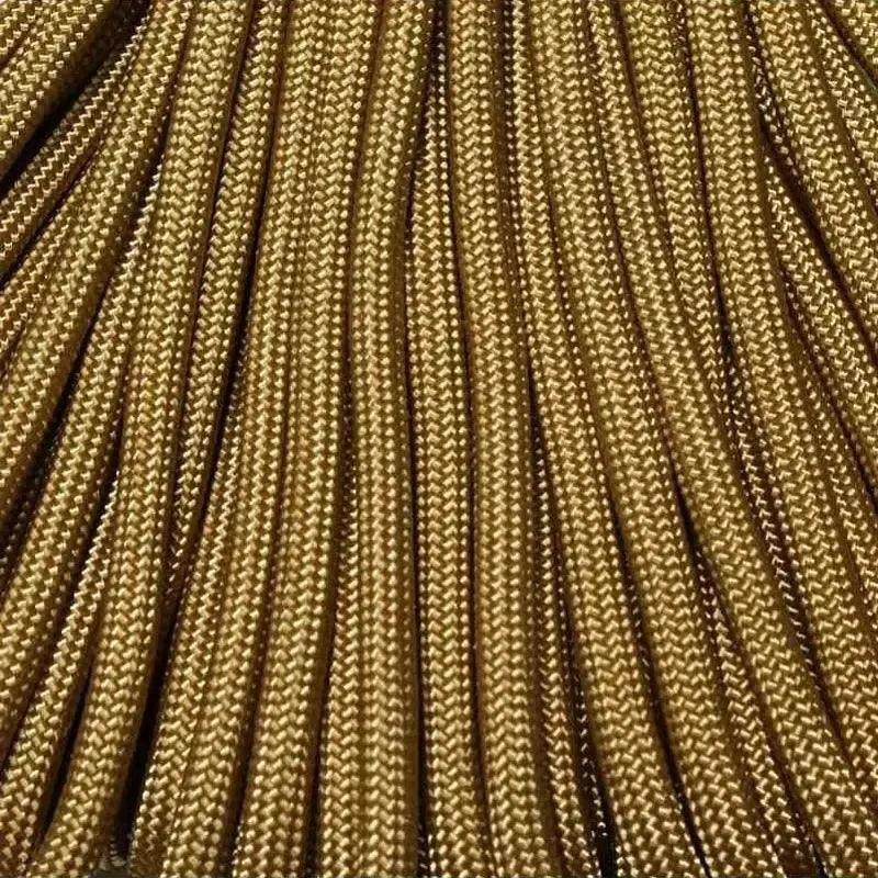 4 mm (5/32”) 550 Paracord Tan Made in the USA Polyester/Nylon Atwood Rope MFG