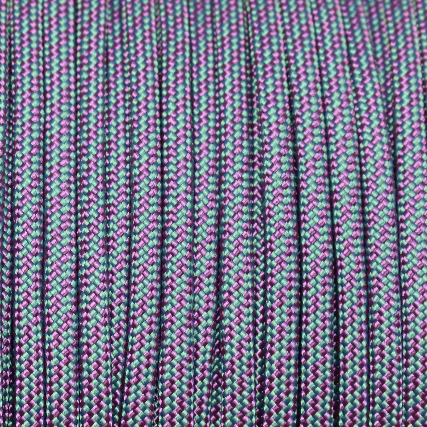 *550 Paracord Teal and Purple Made in the USA Nylon/Nylon (1000 FT.) - Paracord Galaxy