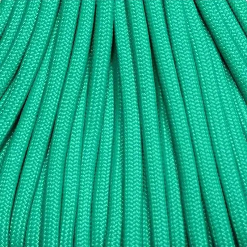 4 mm (5/32”) 550 Paracord Teal Made in the USA Polyester/Nylon Atwood Rope MFG