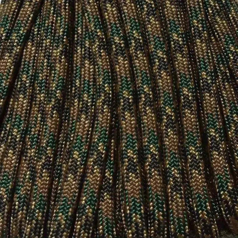4 mm (5/32”) 550 Paracord Tiger Stripe Camo Made in the USA Polyester/Nylon (100 ft) Atwood Rope MFG