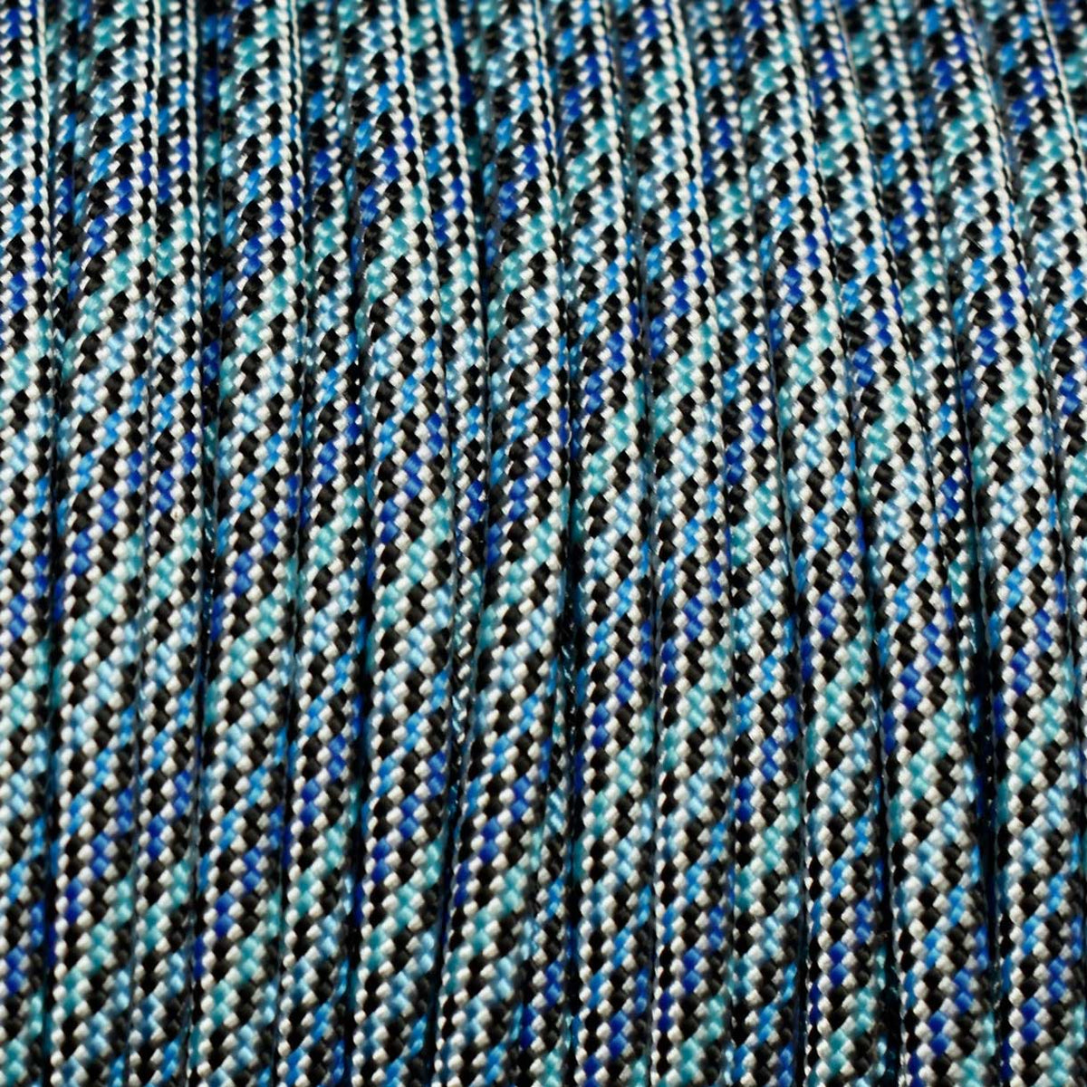 4 mm (5/32”) 550 Paracord Typhoon Made in the USA Nylon/Nylon (100 ft) El Wood Braiding Co