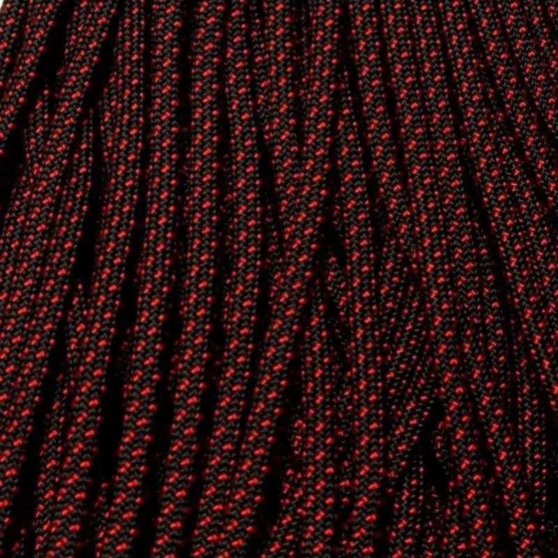 4 mm (5/32”) 550 Paracord Vampire Made in the USA Nylon/Nylon (100 ft) El Wood Braiding Co