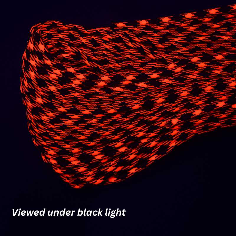 4 mm (5/32”) 550 Paracord Vega Made in the USA Nylon/Nylon (100 ft) El Wood Braiding Co
