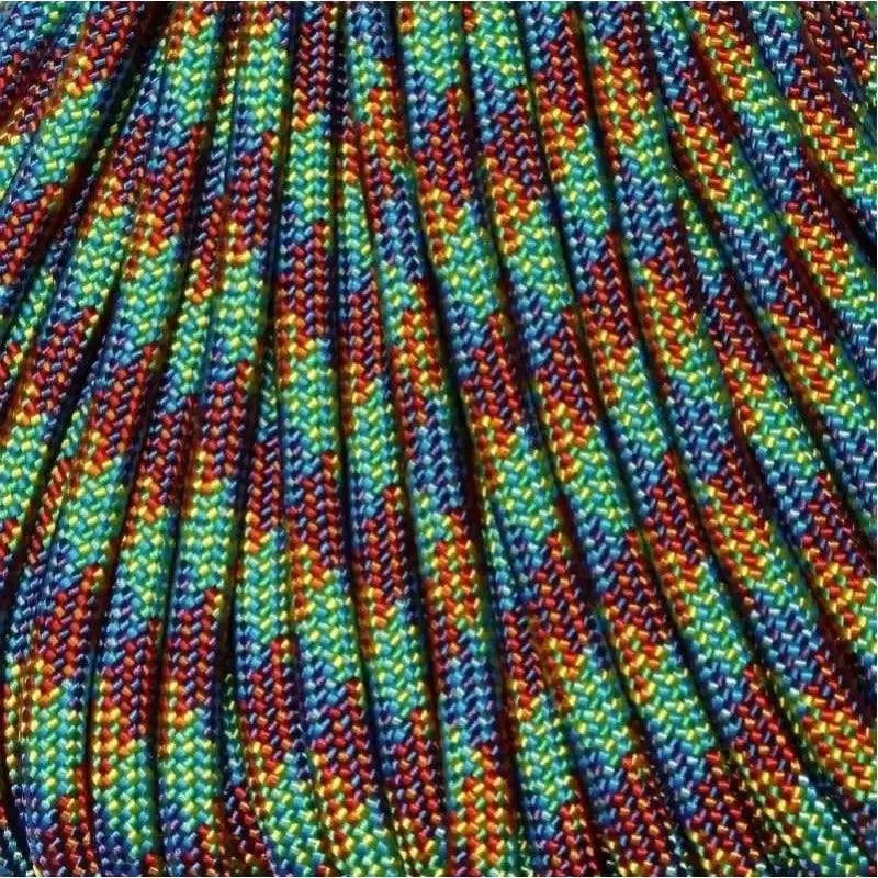 4 mm (5/32”) 550 Paracord Warpdrive Made in the USA Polyester/Nylon (100 ft) Atwood Rope MFG