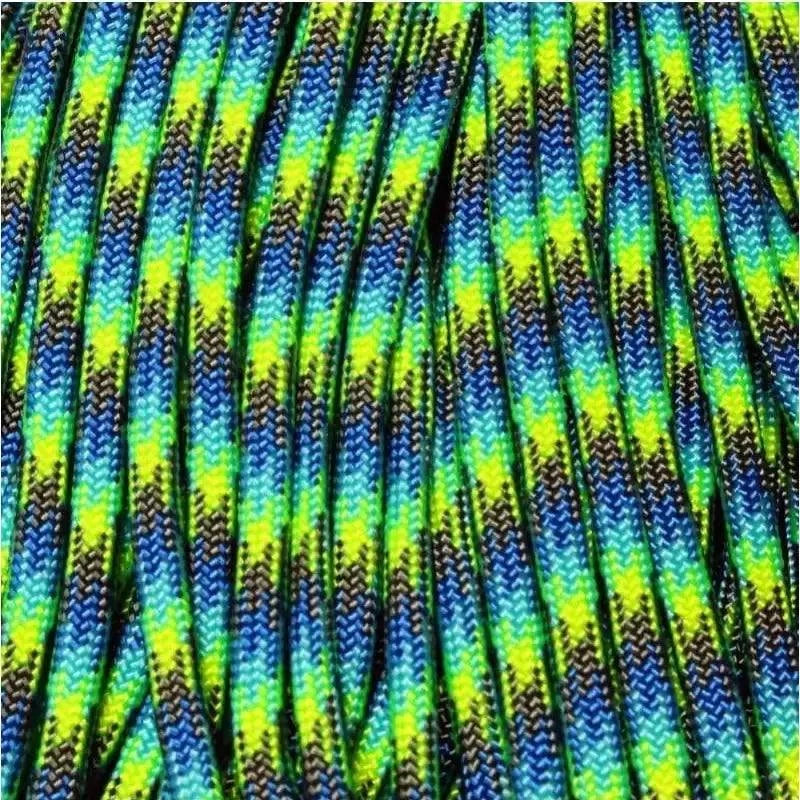 4 mm (5/32”) 550 Paracord Water World Made in the USA Nylon/Nylon El Wood Braiding Co