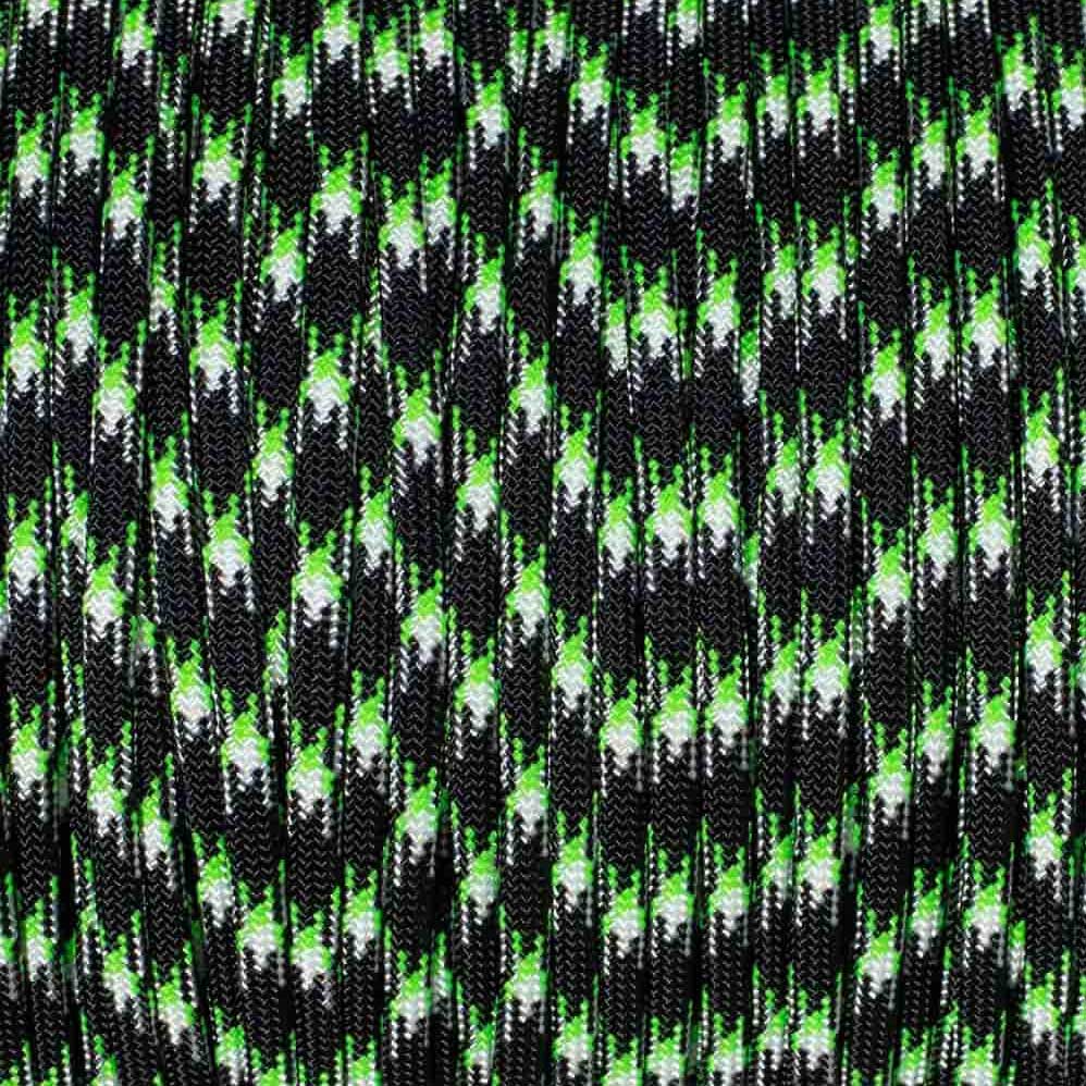 4 mm (5/32”) 550 Paracord 550 Paracord Mondo Made in the USA Nylon/Nylon (100 ft) El Wood Braiding Co