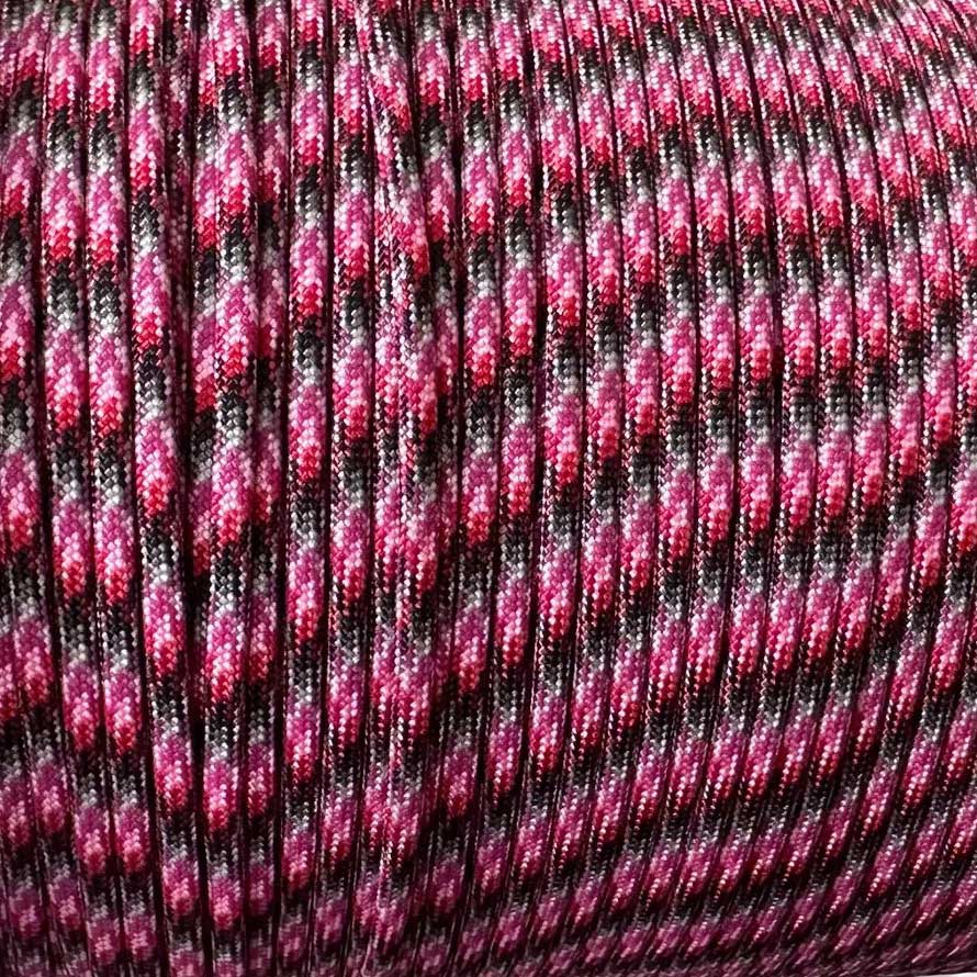 4 mm (5/32”) 550 Paracord 550 Paracord Murray Made in the USA Nylon/Nylon (100 ft) El Wood Braiding Co