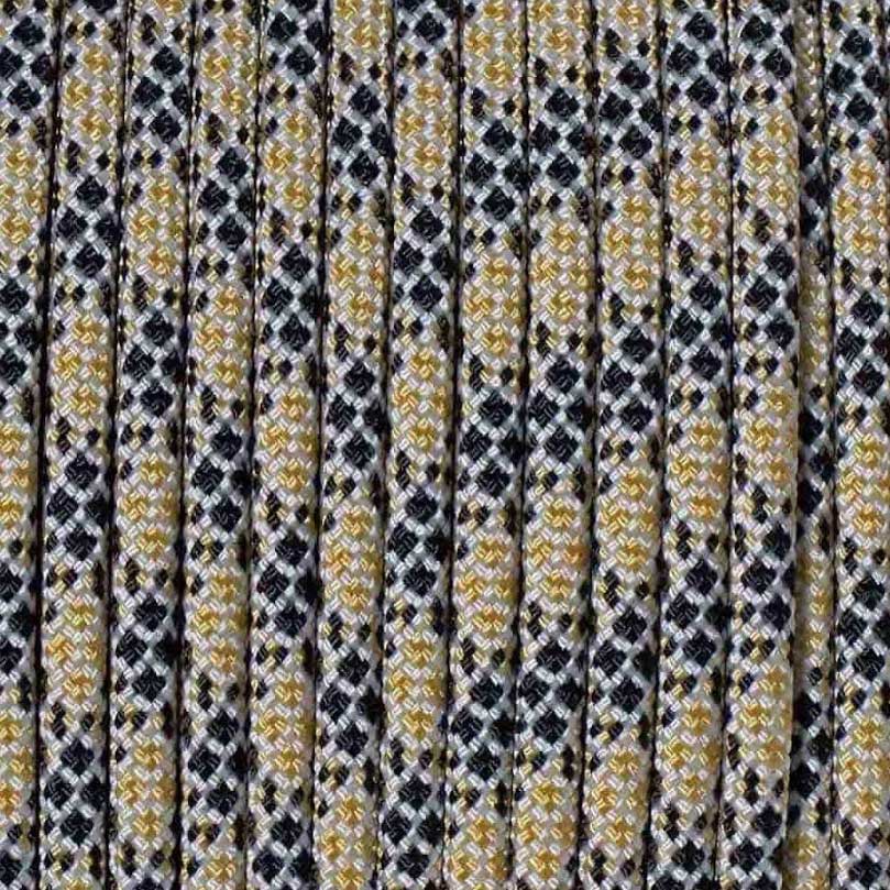 4 mm (5/32”) 550 Paracord 550 Paracord Roaring 20's Made in the USA Nylon/Nylon (100 ft) El Wood Braiding Co