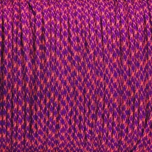 4 mm (5/32”) 550 Paracord 550 Suns Made in the USA Nylon/Nylon (100 ft) El Wood Braiding Co