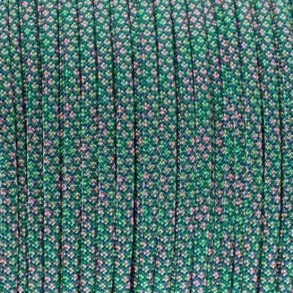 4 mm (5/32”) 550 Paracord 550 Victorian Rose Made in the USA Nylon/Nylon (100 ft) El Wood Braiding Co
