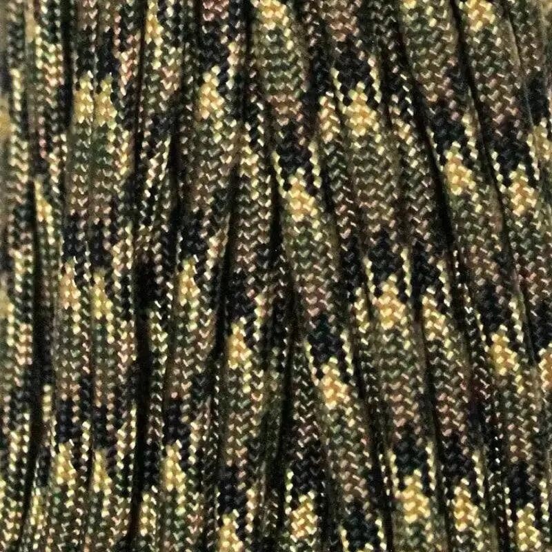 4 mm (5/32”) 550 Paracord Ground War Made in the USA Nylon/Nylon El Wood Braiding Co