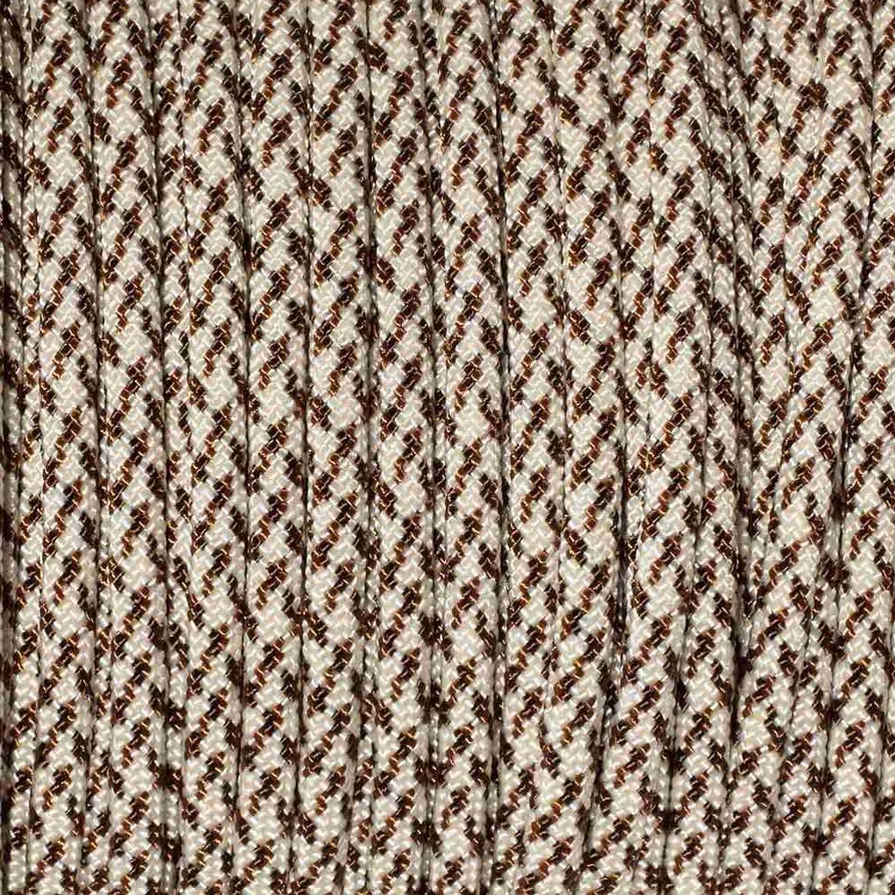 4 mm (5/32”) 550 Paracord Hen Made in the USA Nylon/Nylon (100 ft) El Wood Braiding Co