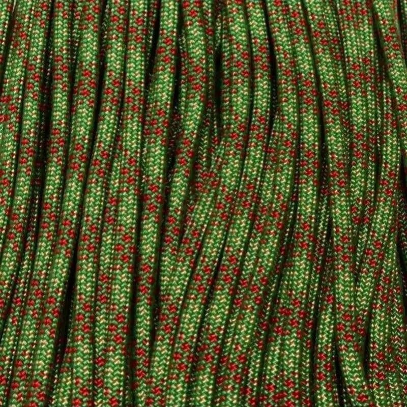 4 mm (5/32”) 550 Paracord Noel Made in the USA Nylon/Nylon (100 ft) El Wood Braiding Co