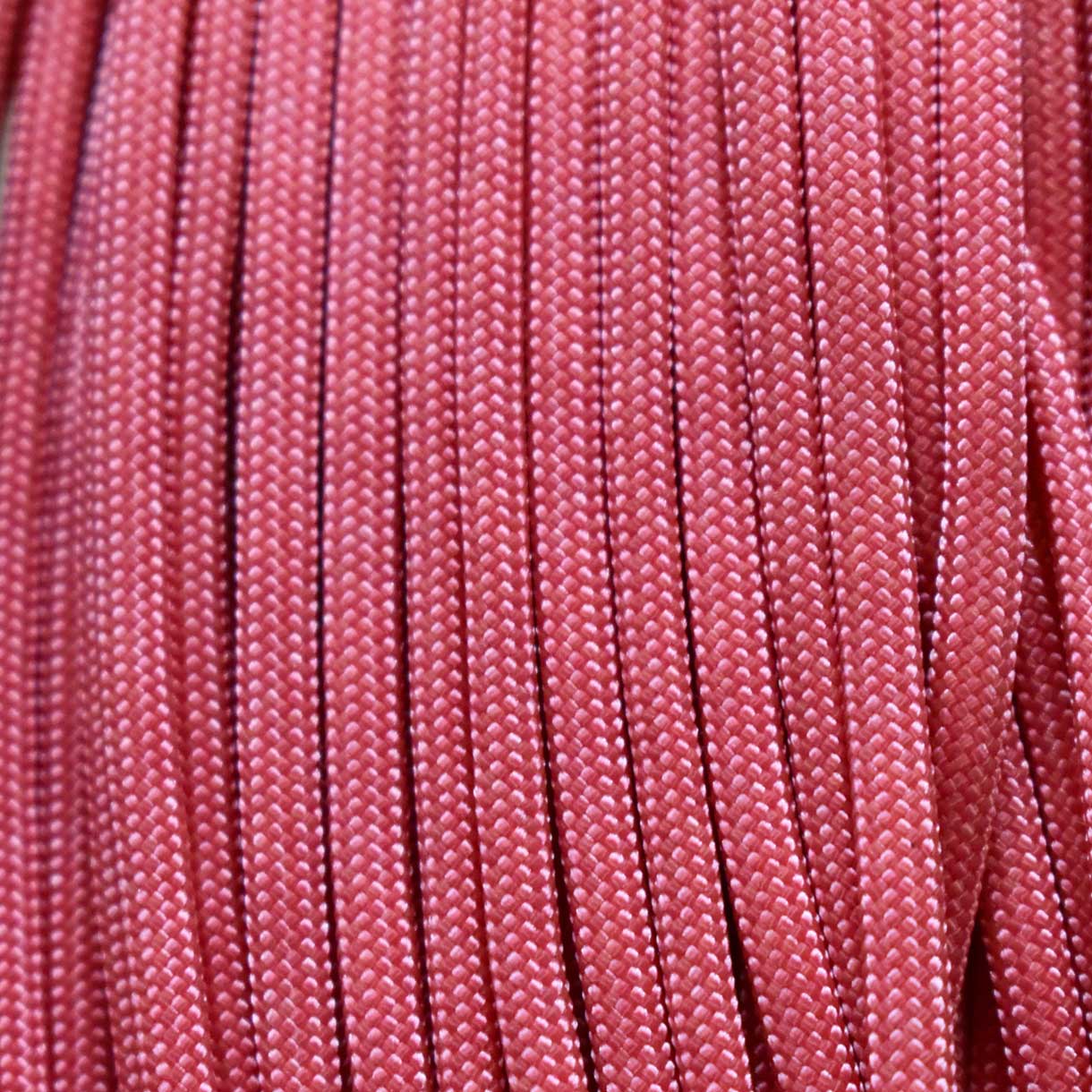 550 Paracord Rose Pink Made in the USA Nylon/Nylon