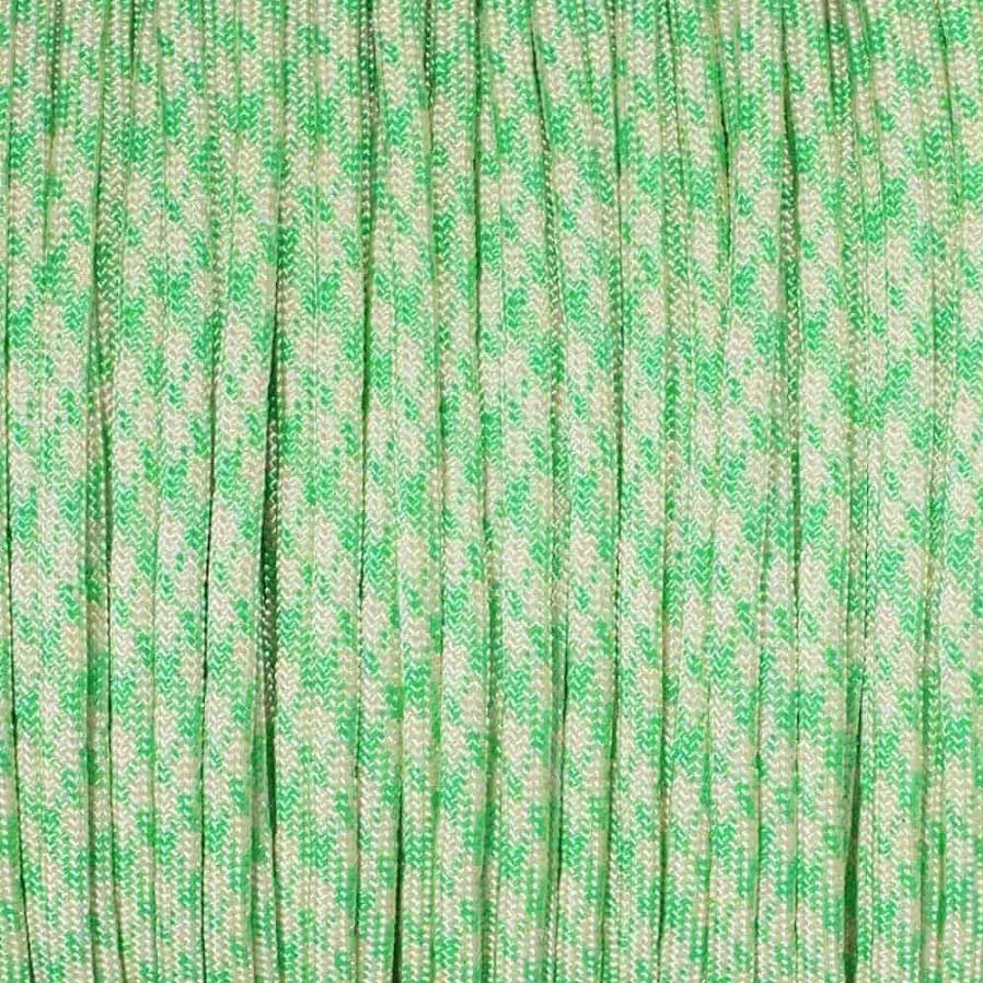 4 mm (5/32”) 550 Paracord Wave Made in the USA Nylon/Nylon (100 ft) El Wood Braiding Co