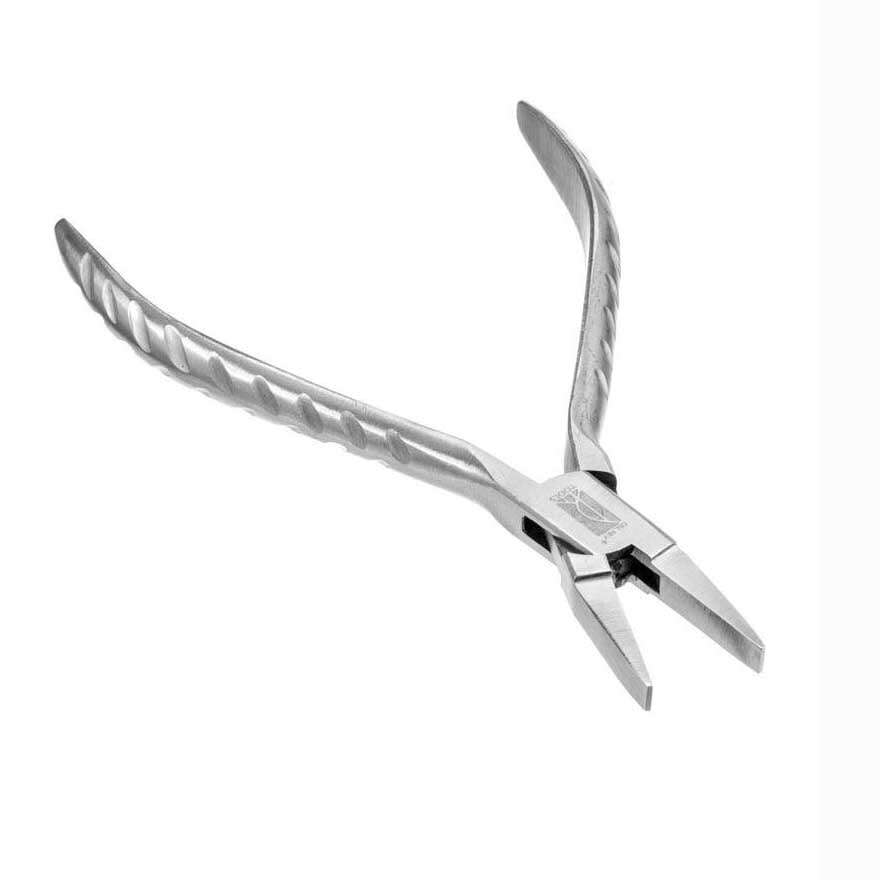 5" Box Joint Stainless Steel Flat Nose Pliers with Non Slip Handles Sona Enterprises