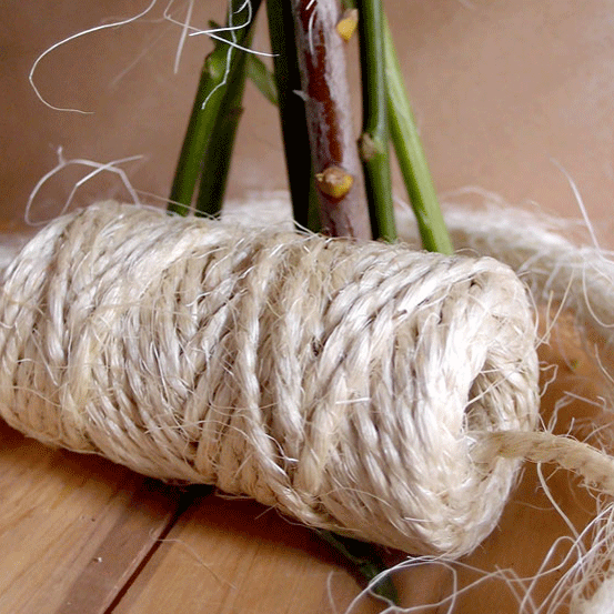 5 mm (13/64") Sisal Cord Rope Twine 13.7 m (45 ft) Harvest Imports