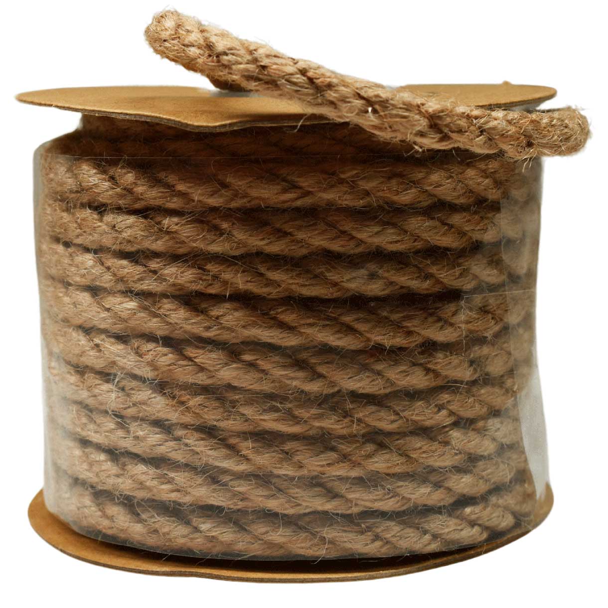 6 mm (15/64") Natural Jute Rope 9 m (30 ft) Harvest Imports