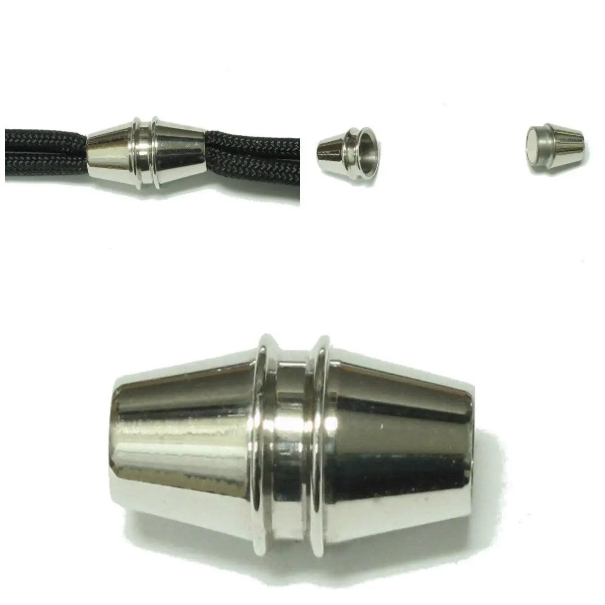 6mm Stainless Steel Magnet Clasps (1 Pack) - Paracord Galaxy