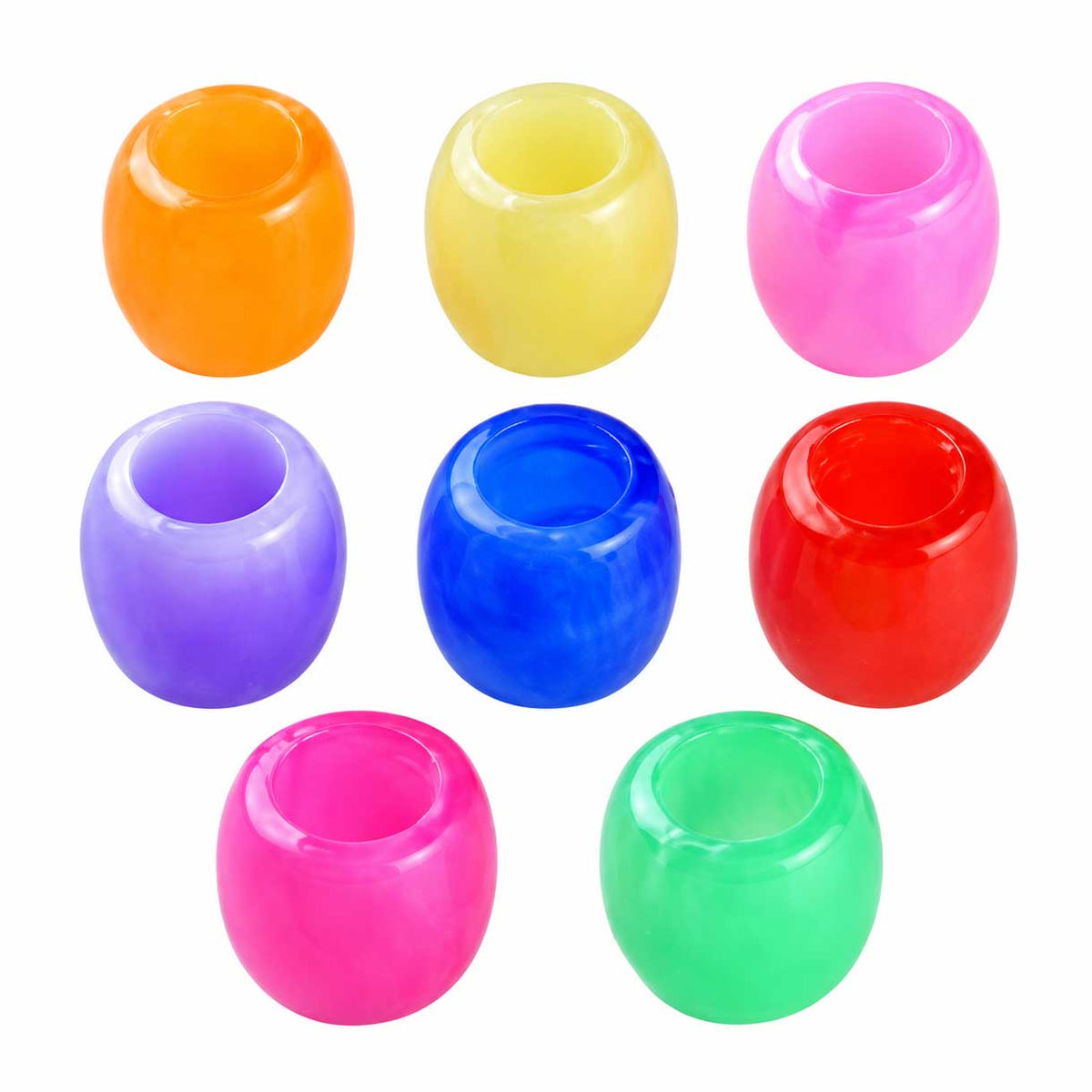 725 Pcs. Imitation Gemstone Acrylic Bead/Charm (1-Set) 280-