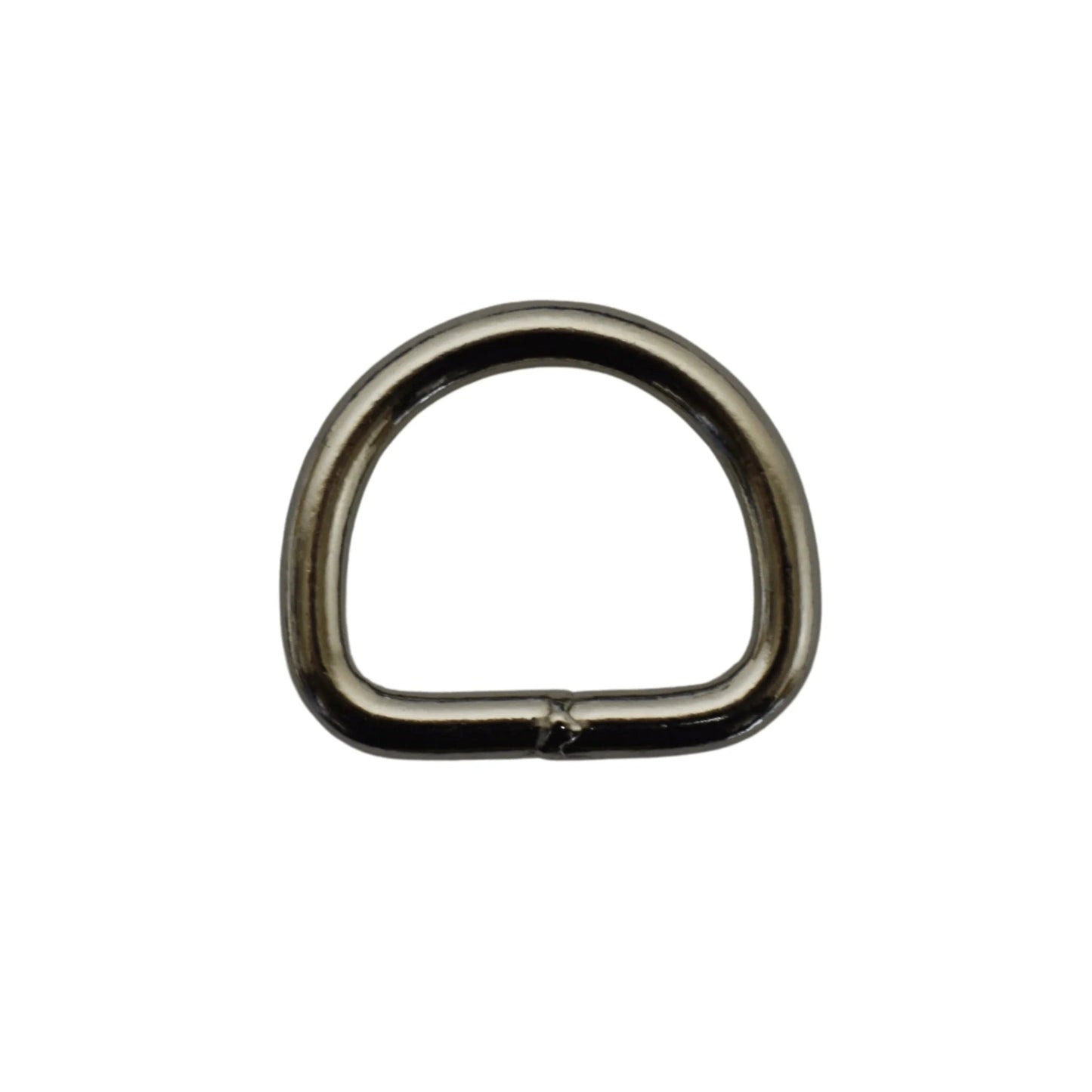 7/8" Heavy Duty Welded Steel Nickel Plated D Ring (5 pack) China