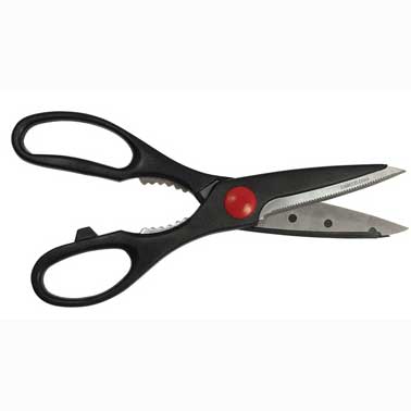 8 1/2" Premium Black Stainless Steel Kitchen Scissor Sona Enterprises