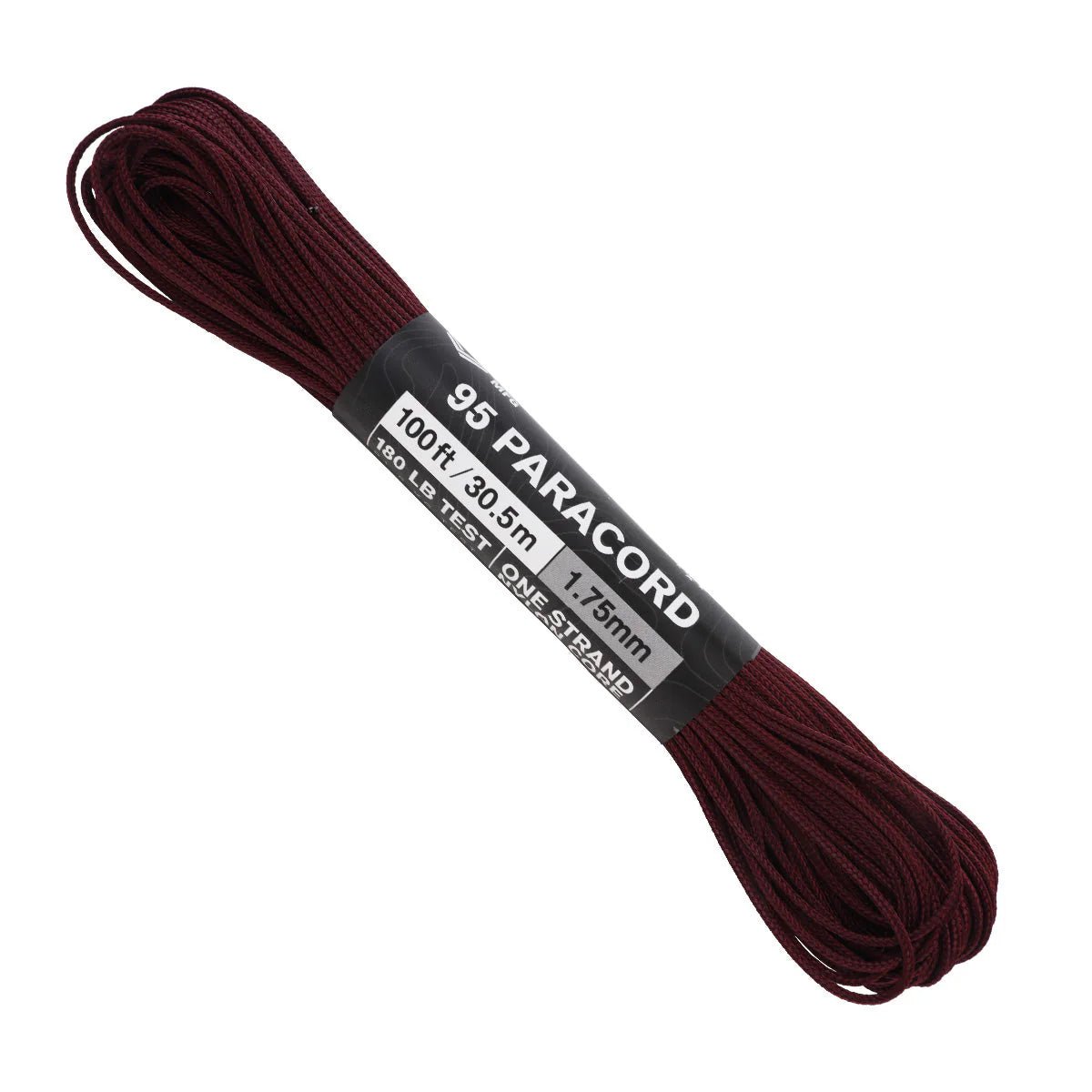 95 Paracord Type 1 Maroon Made in the USA Polyester/Nylon
