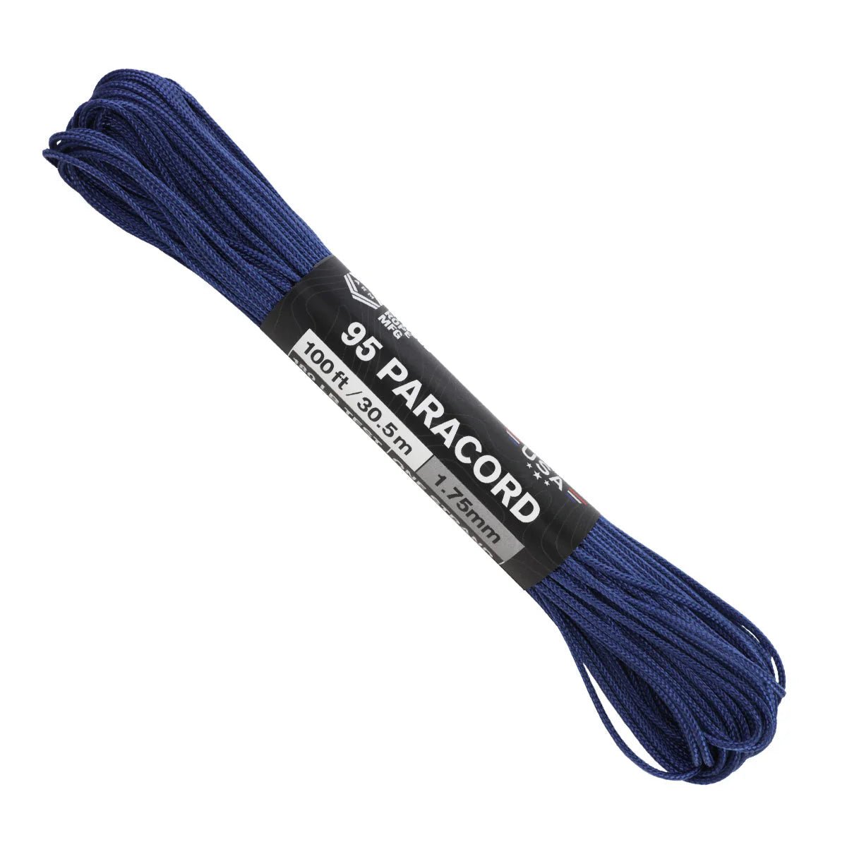 95 Paracord Type 1 Navy Made in the USA Polyester/Nylon