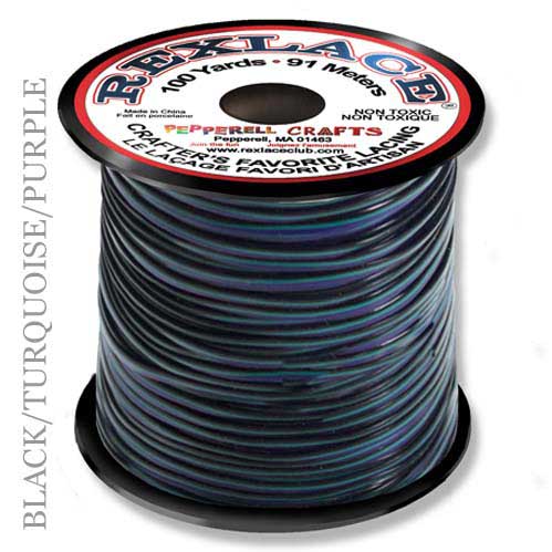 BTP Rexlace Treslace Flat Plastic Lacing Spool 100 yd (91 m) Pepperell