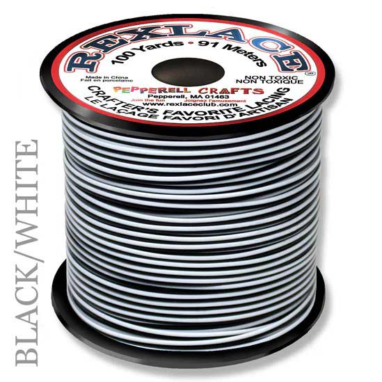 BW RexDuo Rexlace Flat Plastic Lacing Spool 100 yd (91 m) Pepperell