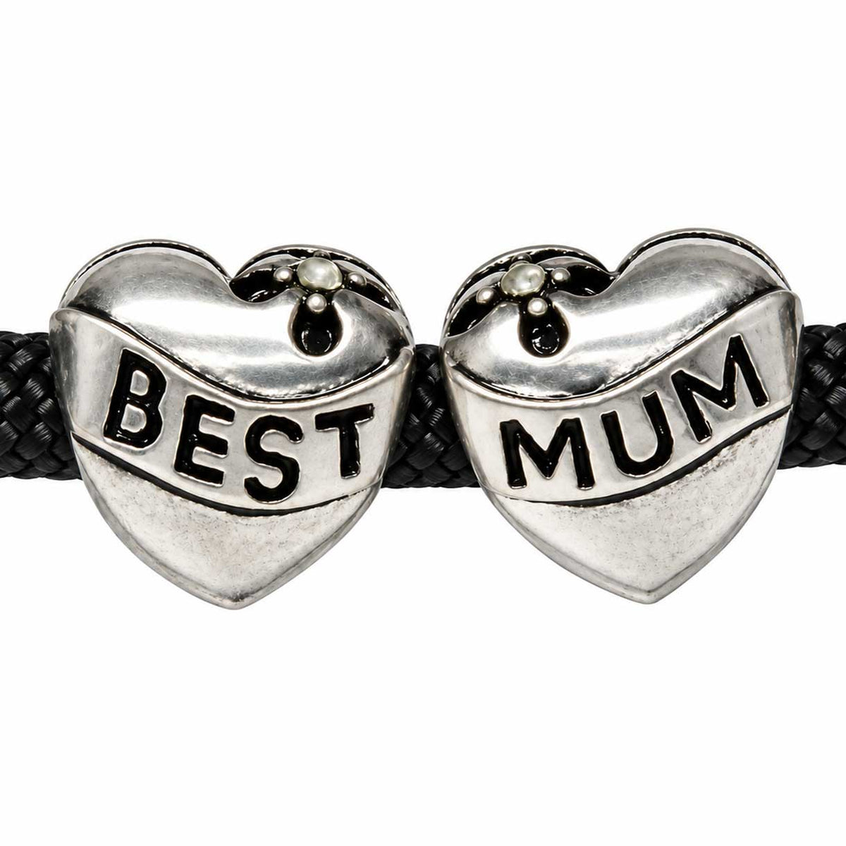 Best Mum Heart Shaped Bead (5 Pack) China