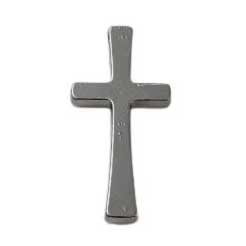 Cross Pendant Alloy Gunmetal (5 Pack) 280-