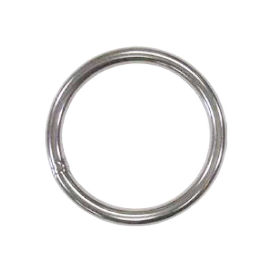 7/8" Heavy Duty Welded Steel Nickel Plated O Ring (5 pack) China