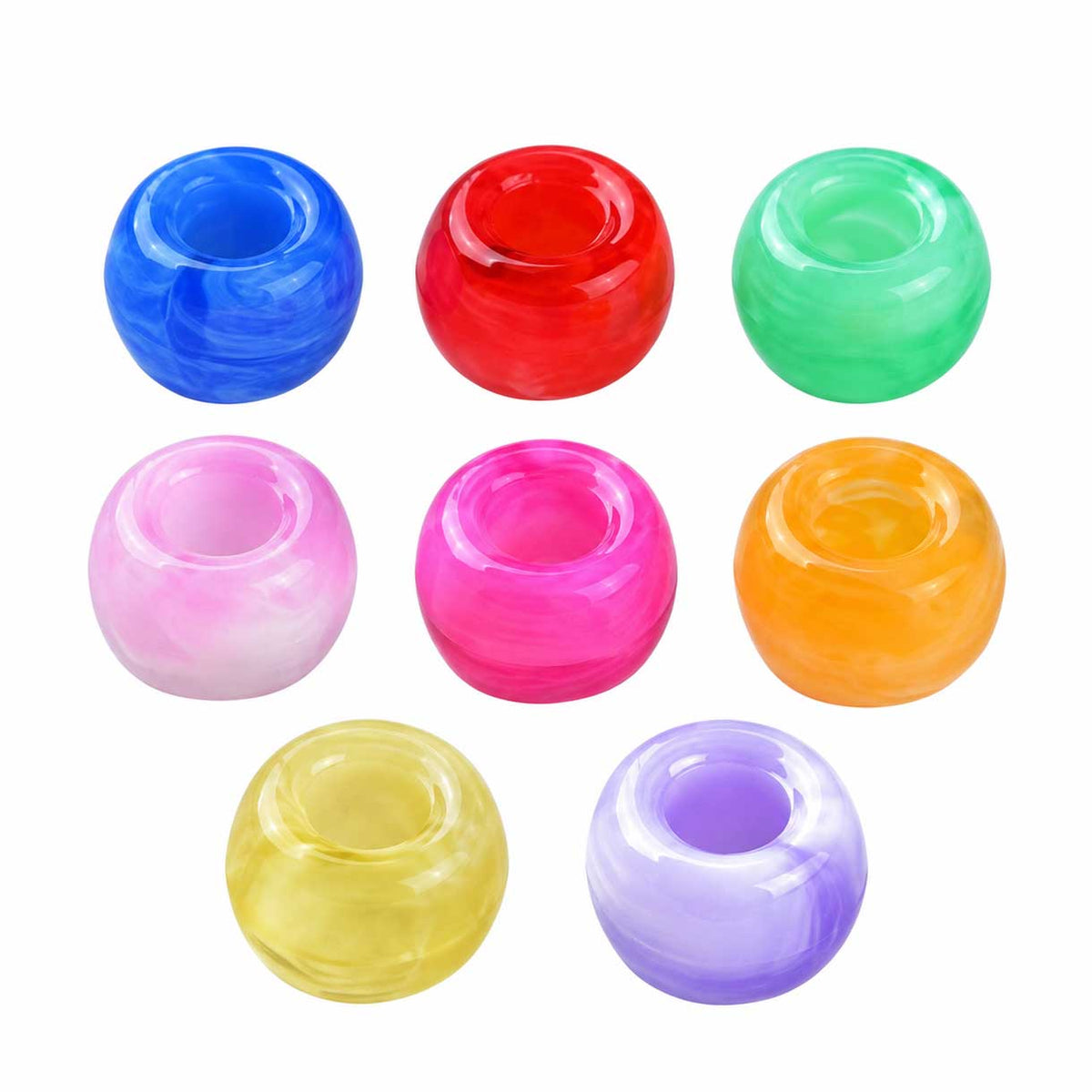 Imitation Gemstone Acrylic Bead/Charm (1,175 Pack) 280-