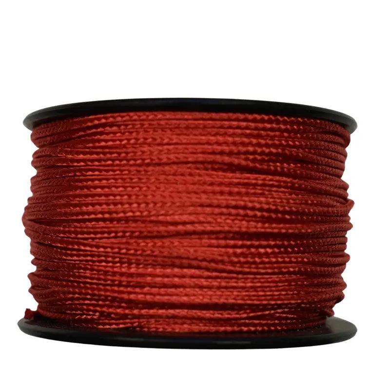 Micro Cord Red Made in the USA Polyester/Nylon – Paracord Galaxy